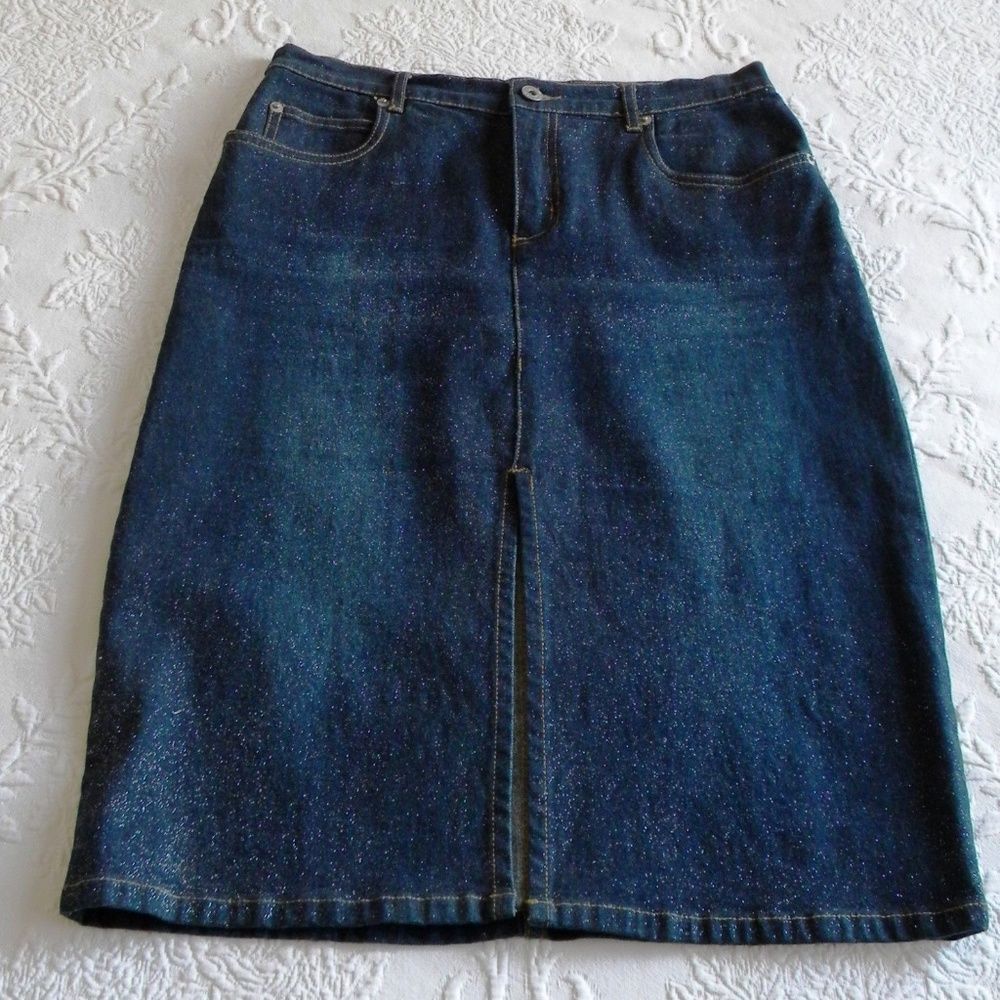 David Bitton BUFFALO JEANS Denim Skirt 29 S M